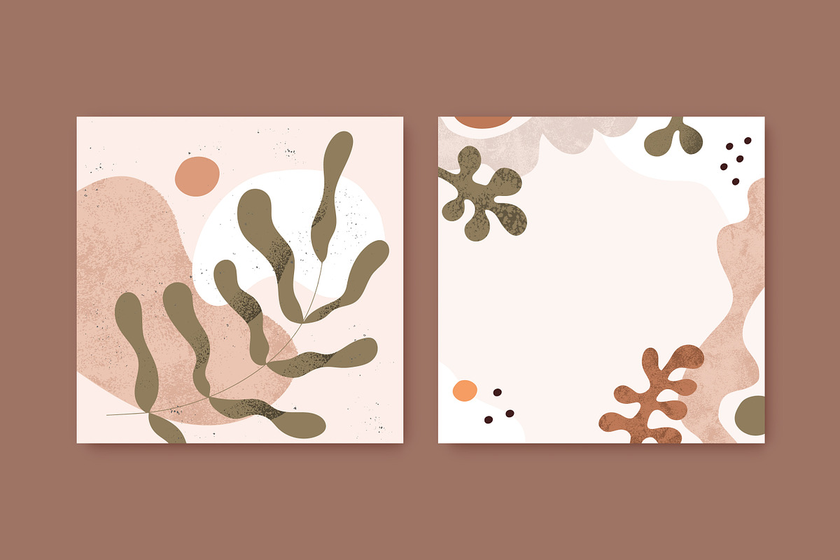 Abstract shapes cards, backgrounds, a Decorative Illustration by Good Studio (Photo 5 of 13)