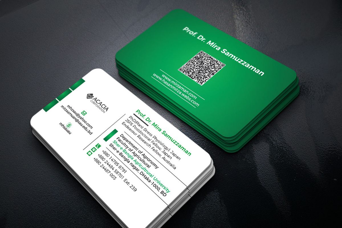 Personal Business Card, a Business Card Template by DesignGhar (Photo 2 of 4)