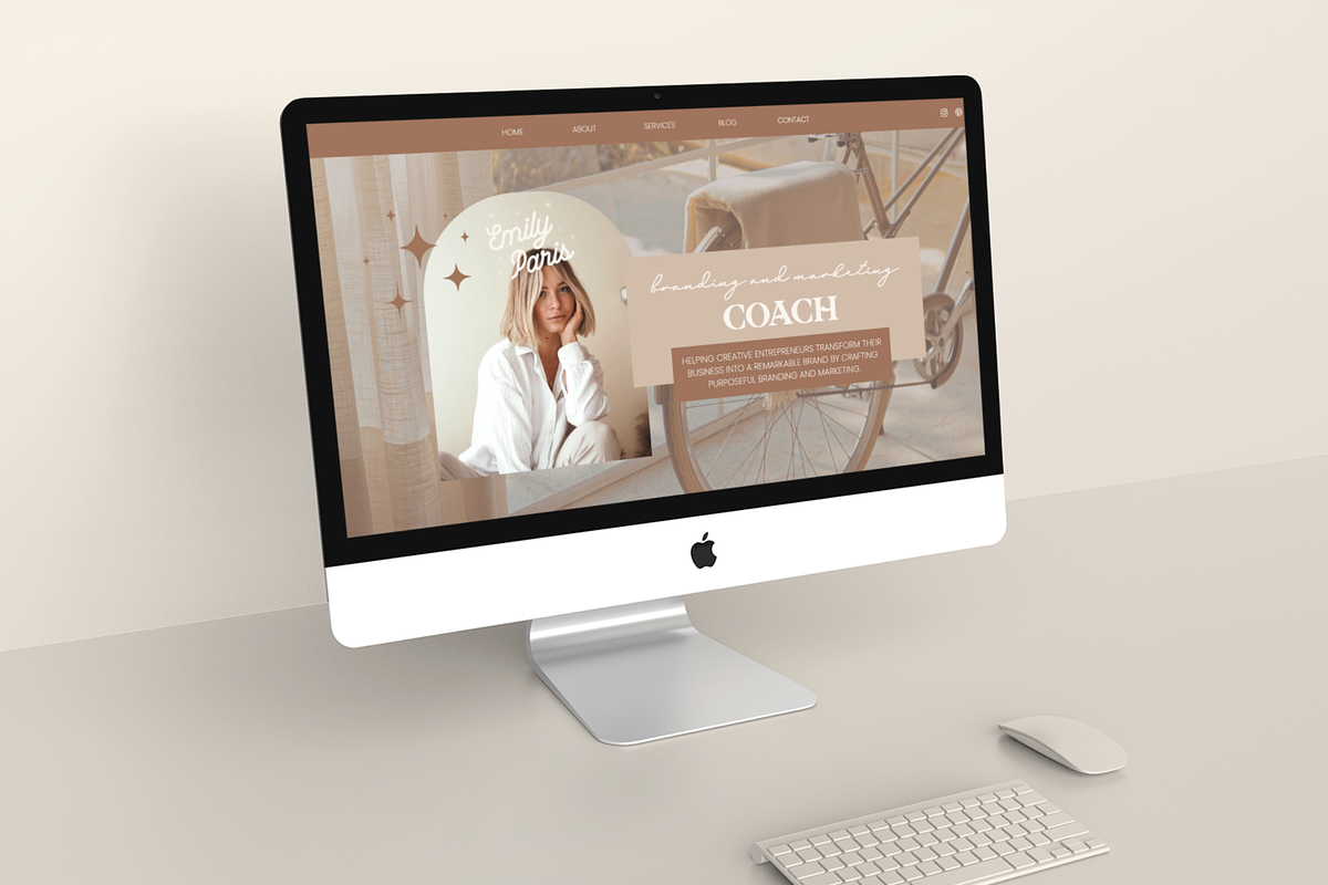 Showit Website Template Life Coach, an App Template by Branding Babe Co. (Photo 9 of 9)