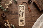 Winter Animals Bookmarks SVG Bundle, a Decorative Illustration by svgocean (Thumbnail 12 of 13)