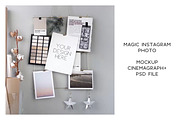 Animated Instagram photo. Mockup # 9, a Social Media Template by Una Matison (Thumbnail 2 of 3)
