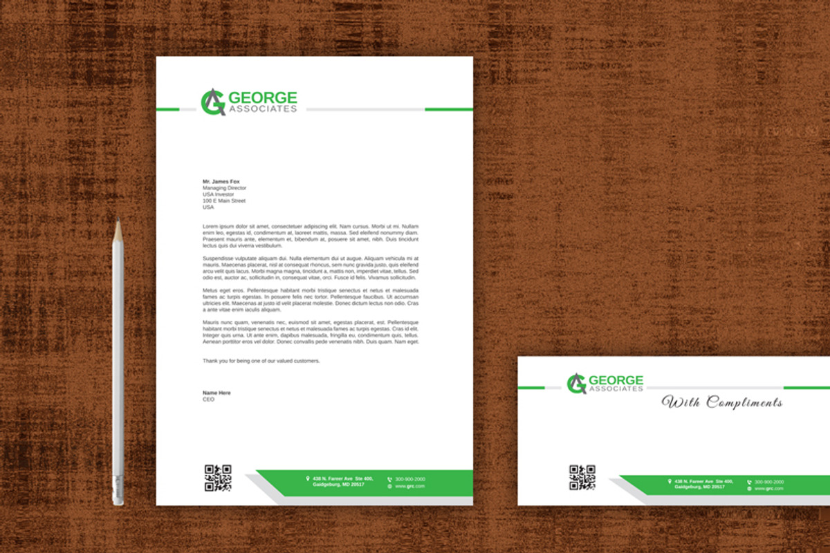 Letterhead, a Stationery Template by asimalikhan555 (Photo 8 of 13)