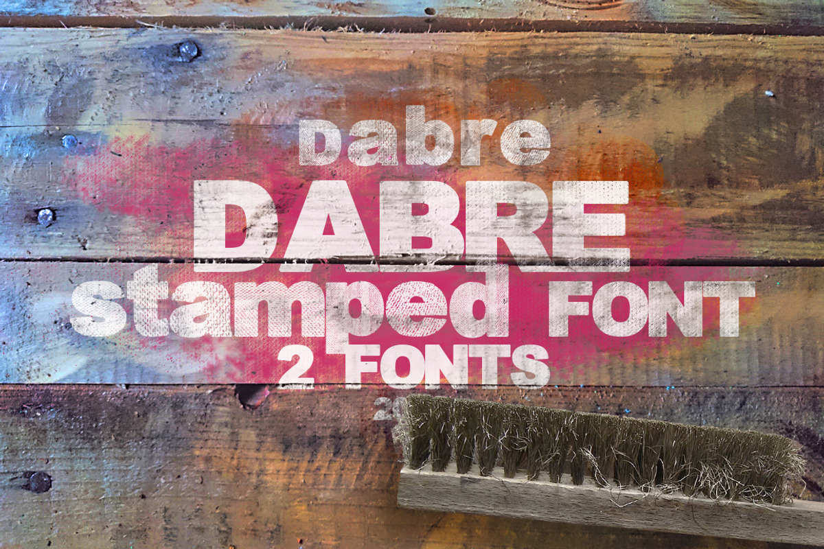 Dabre Font preview 3