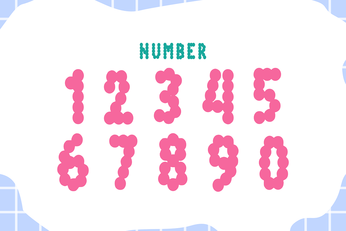 Sweet Boba - Decorative Font, a Sans Serif Font by KiddoGlyphs Studio (Photo 5 of 5)