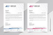 Letterhead Word Google Docs Pages, a Stationery Template by Tbunny (Thumbnail 3 of 6)