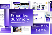 Executive Summary Google Slides, a Presentation Template by Loin Studio (Thumbnail 1 of 4)