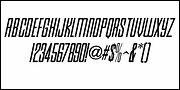 Condensed Moderne JNL, a Sans Serif Font by Jeff Levine Fonts (Thumbnail 5 of 5)