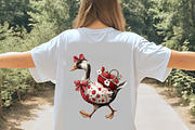 Strawberry Goose Clipart Bundle, an Illustration by Digital Artistic99 (Thumbnail 7 of 9)