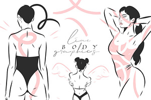 Line body graphics, a Person Illustration by Anastasy_helter