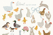 Cottagecore PNG Frames Illustrations, a Decorative Illustration by whiteheartdesign (Thumbnail 10 of 19)