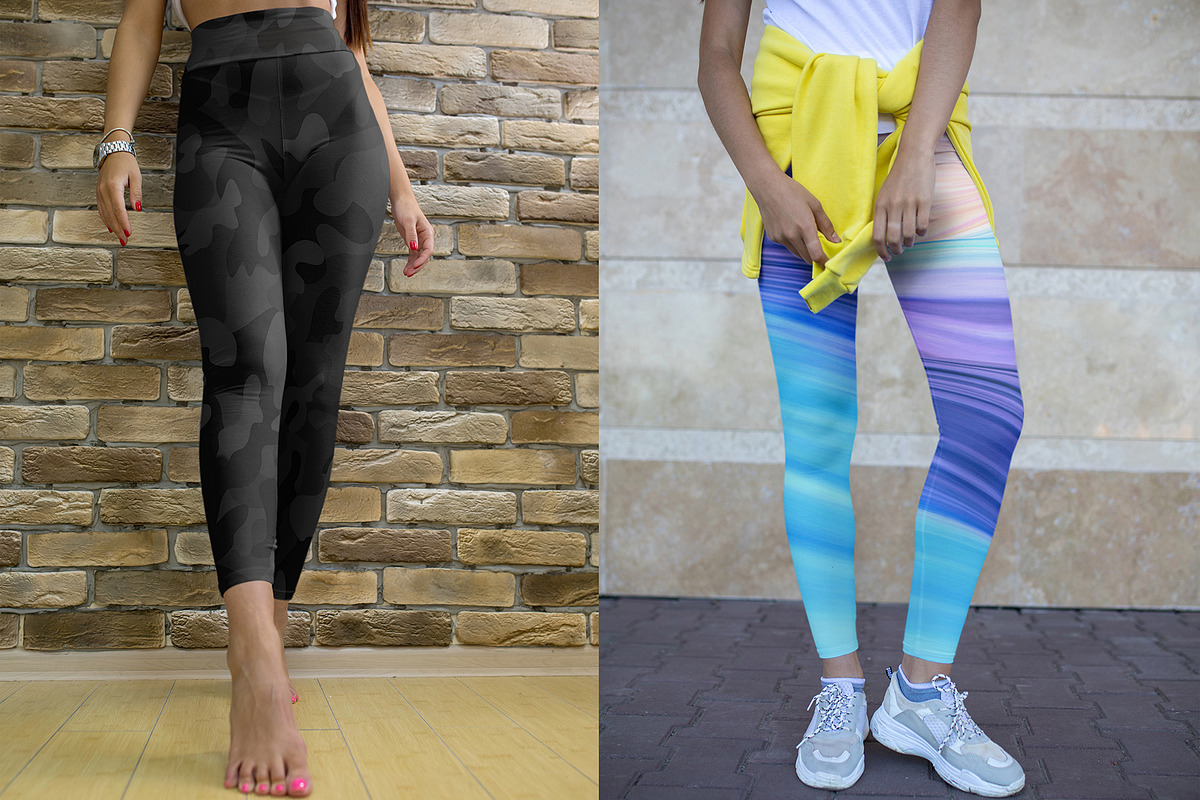 100 Leggings Mock-Up #20, a Bottom Mockup by Freeman Studio (Photo 35 of 58)