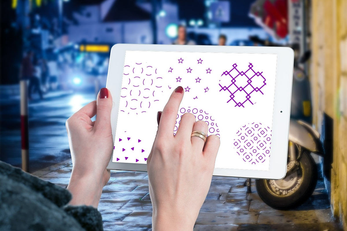 15 Geometric Patterns Brush Stamps, a Brush Add-On by Manifesto Design Gallery (Photo 5 of 5)