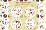 Breakfast Flatlay Collection, a Food Illustration by Scarlet Heath Art (Thumbnail 11 of 12)
