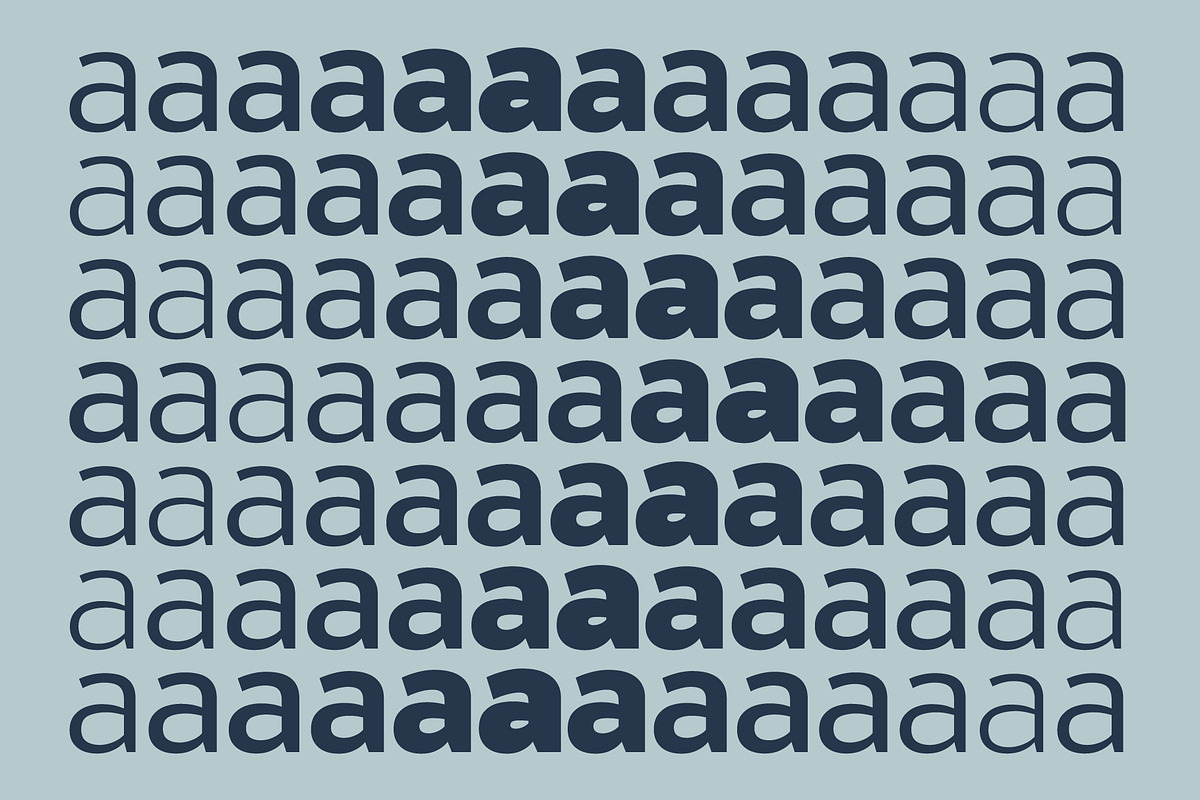 Oliviar Sans - Variable Fonts preview 6