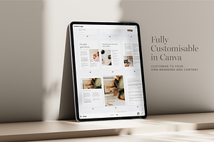 Editable Ebook Template For Canva