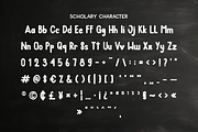 Scholary - SVG Chalk Handwritten, a Handwritten Font by Indotype Foundry (Thumbnail 5 of 10)
