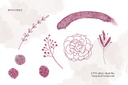 Isolated real flowers clipart set, an Object Graphic by The Graphic Parade (Thumbnail 9 of 14)