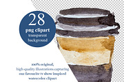 Smart Girl PNG Watercolor Clipart, a Seasonal Illustration by ArtCreationsDesign (Thumbnail 5 of 5)