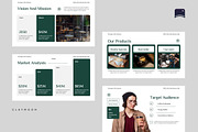 Threelogy Coffee Shop Business Plan, a Presentation Template by Claymoon Lab (Thumbnail 5 of 7)