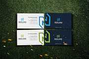 n letter business card, a Business Card Template by Indigo Graphic Shop (Thumbnail 1 of 4)