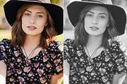 (SALE 85%)20 BW PS Actions, an Action Add-On by Linspace (Thumbnail 2 of 5)
