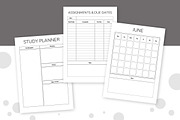 Nursing School Printable Planner, a Templates & Theme by Snapybiz (Thumbnail 4 of 10)