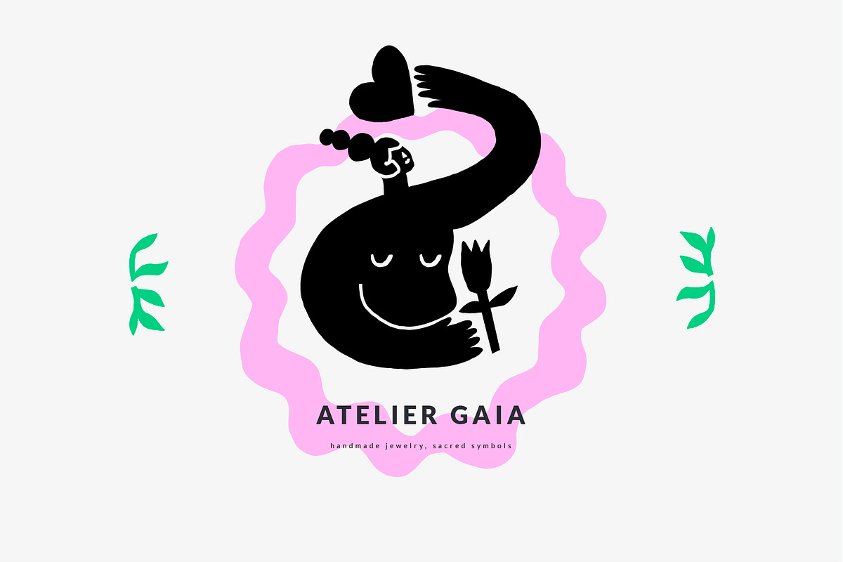 FOLK GODDESS | 212 BRANDING SHAPES, a Decorative Illustration by Favete Art (Photo 22 of 22)