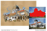 Urban Sketcher Photoshop Action, an Action Add-On by SlideSalad (Thumbnail 26 of 31)