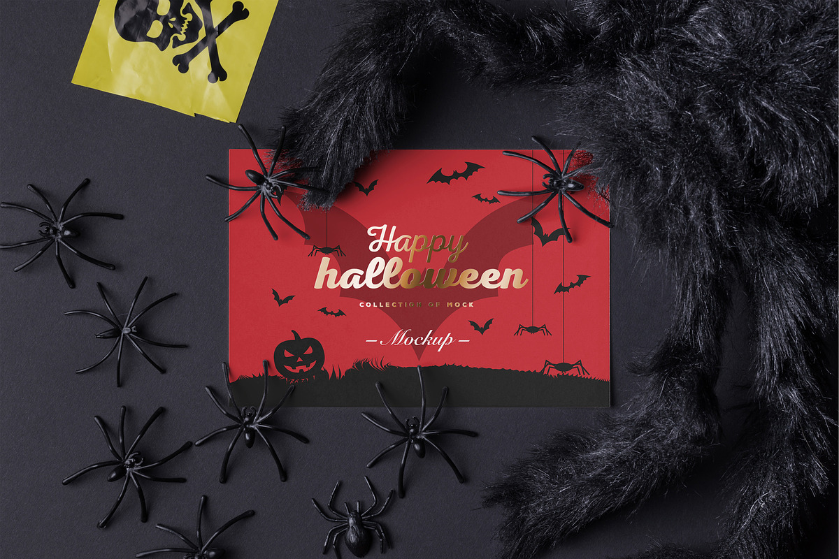 Halloween Card Mock-up, a Household Mockup by Yogurt86 (Photo 13 of 13)