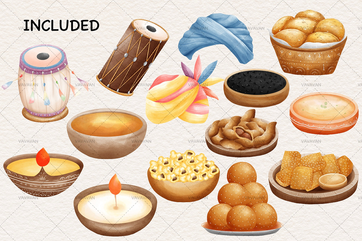 Lohri PNG Clipart, a Seasonal Illustration by Vavavan Artwork (Photo 4 of 5)