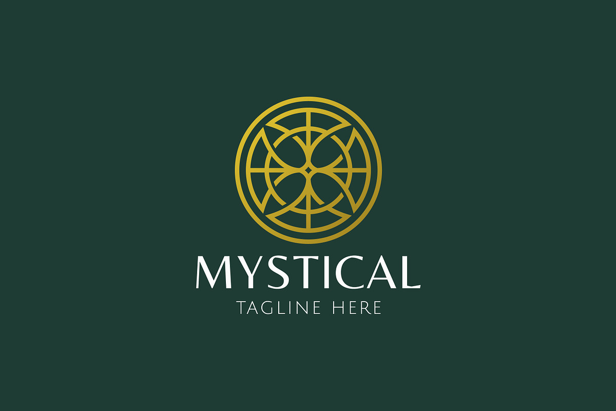 Circle Linear Sacred Geometric Logo, a Branding & Logo Template by Signatoro (Photo 2 of 3)