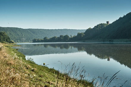 Dniester river landscape. National Nature Park Podilski Tovtry, the Dniester Ri, a Nature Photo by Rohan Photography