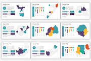 Maps PowerPoint infographics, a Presentation Template by SlideOne (Thumbnail 24 of 31)
