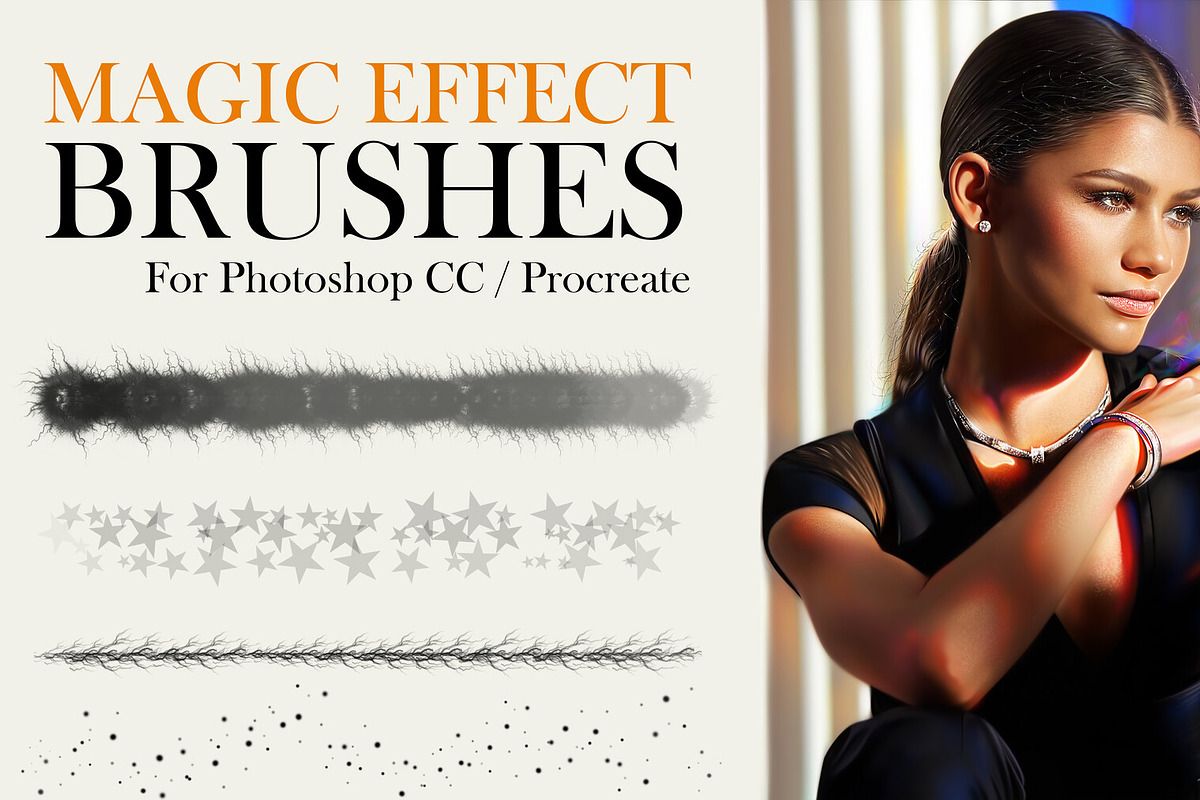 Magic Effect Brush Pack, a Brush Add-On by vurdembrushes