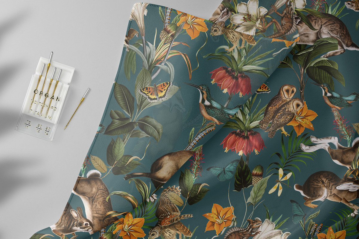 Garden, luxury SS2024 Print, a Wallpaper Graphic by Luiz da Rolt Grathwohl (Photo 12 of 12)