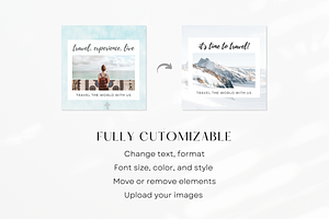 Travel Instagram Post Templates