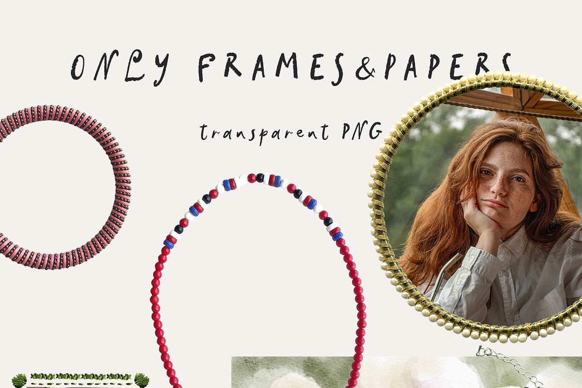 Only Frames Papers Collage Kit, an Object Graphic by Yuliya Derbisheva (Photo 4 of 12)