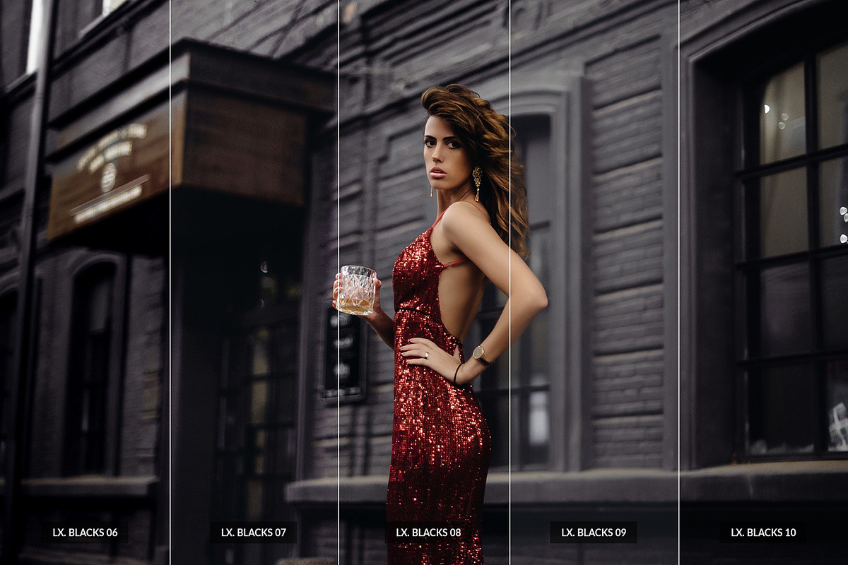 Luxurious Blacks Photoshop Action, an Action Add-On by Medialoot (Photo 5 of 8)