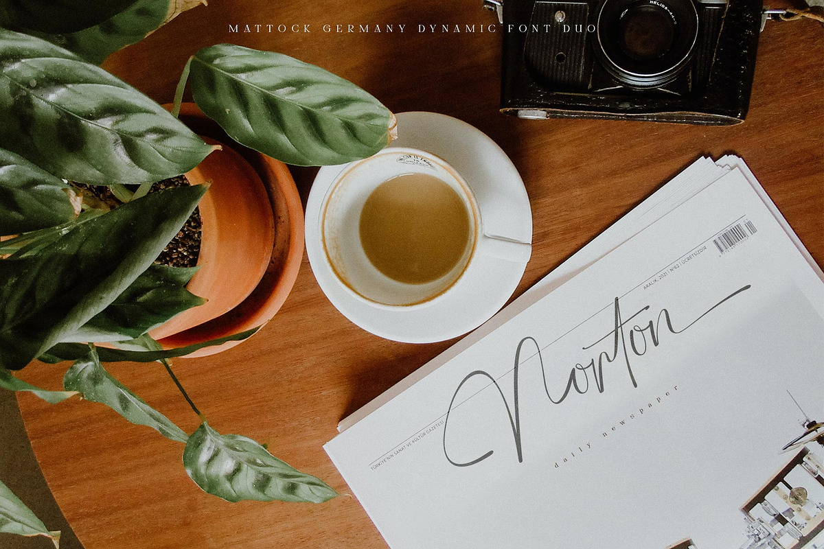 Mattock Germany Font Duo, a Script Font by alit design (Photo 8 of 21)