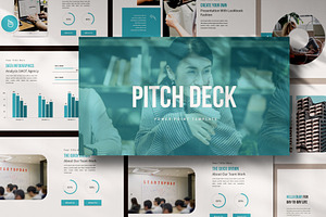 PITCH DECK Googleslide Template, a Presentation Template by Rocket Template