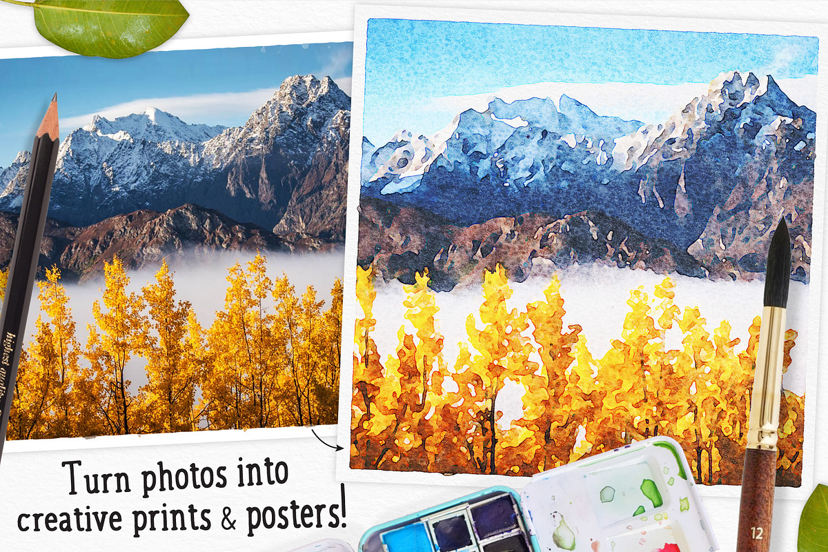 Watercolor Photo Effect - Salted, a Plug-in Add-On by Drifter Studio PrintShop (Photo 3 of 8)