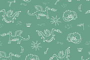 Fantasy Kingdom Dragons Bundle, a Pattern Graphic by GooseFrol (Thumbnail 9 of 22)