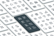Icon Pack, an Outline Icon by Kalash (Thumbnail 10 of 10)