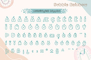 Bubble Rainbow - Outline Font, a Symbol Font by AnningArts (Thumbnail 7 of 8)