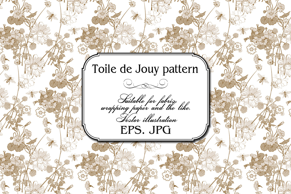 Style Toile de Jouy, a Pattern Graphic by Designs by Helen Trupak (Photo 2 of 5)