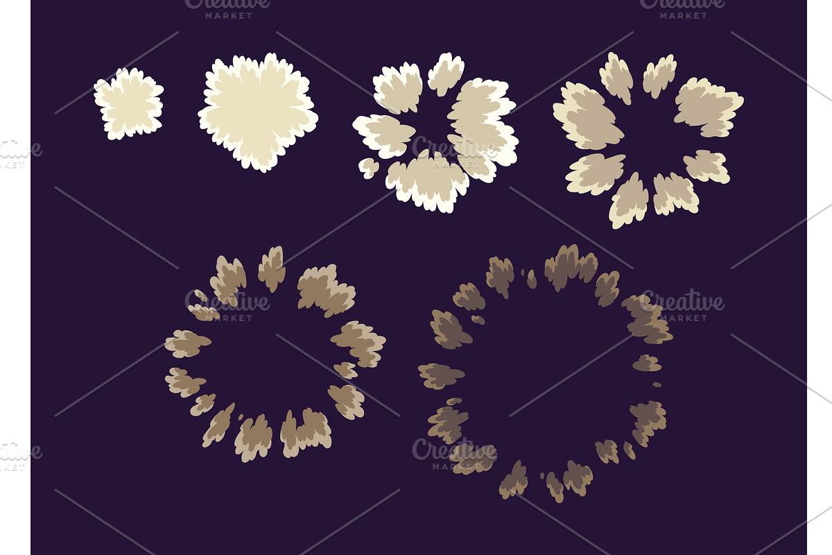 Explosion animation. Animation, an Illustration by Things for designers