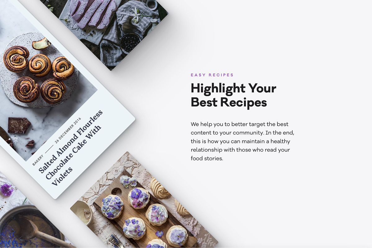 Julia - Food Blogging Theme, a WordPress Template by Pixelgrade (Photo 3 of 5)