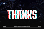 Katdera - Glitch Pixel Font, a Sans Serif Font by Iqsiart Studio (Thumbnail 6 of 6)