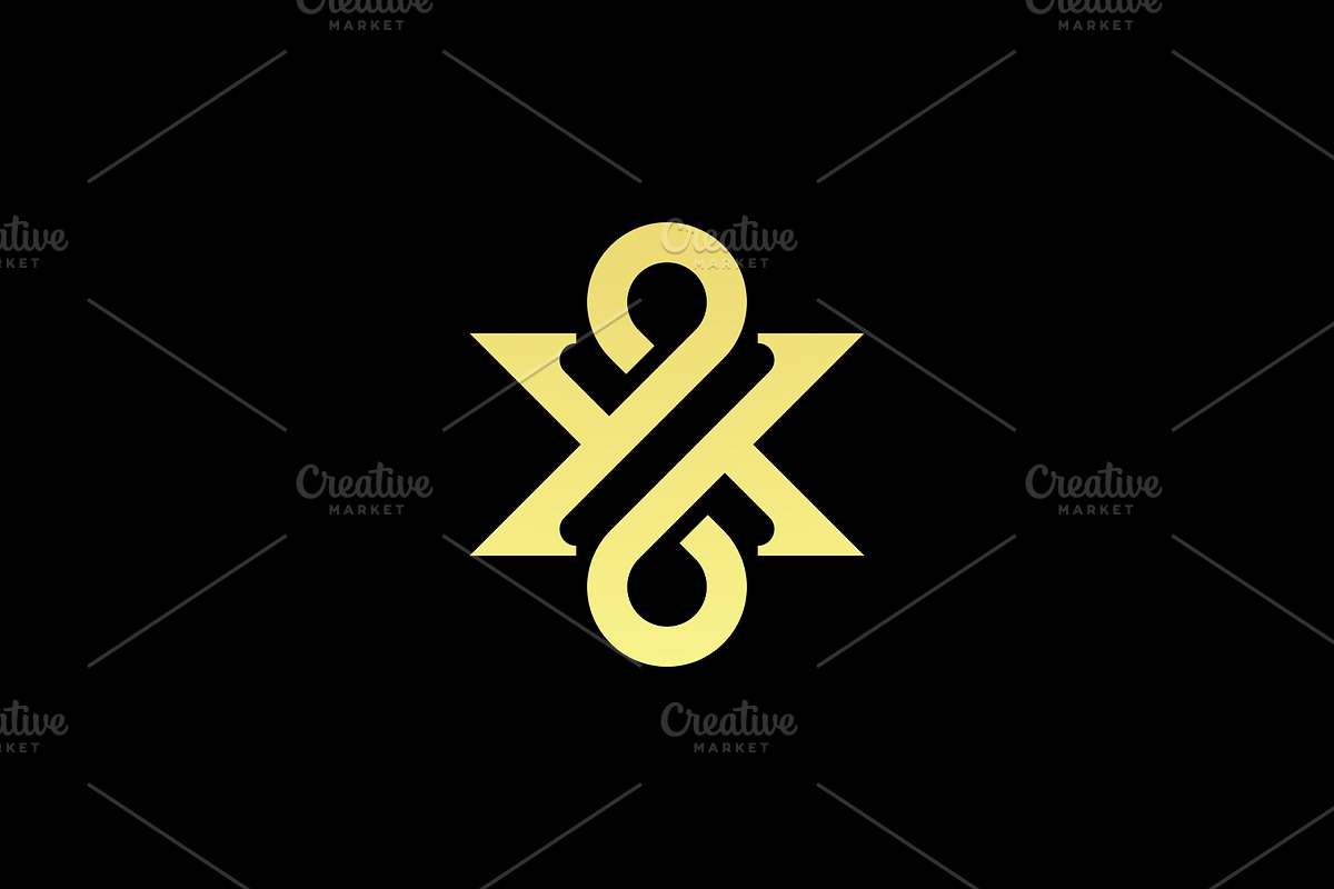 Infinity KK Letter Logo Template, a Branding & Logo Template by MenkType Studio (Photo 1 of 3)