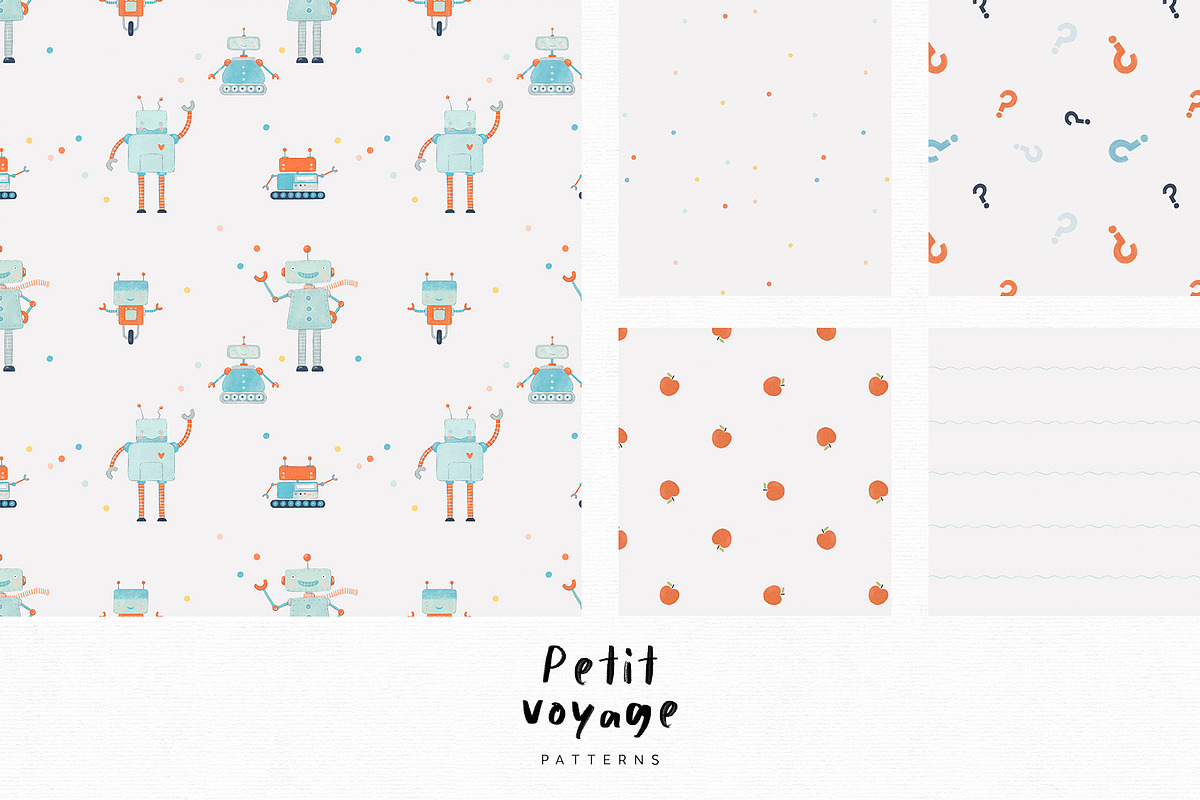Petit Voyage. Graphics & Patterns, an Animal Illustration by annartdreams (Photo 7 of 14)